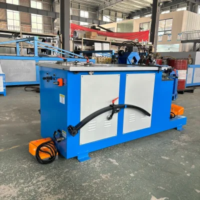 Multi-Function Duct Elbow Machine for Round, Rectangular and Oval Ducts, Quick Change Mould Design