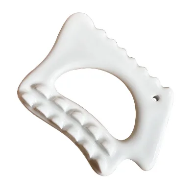 Hot Massage Normal Style Ceramic Mater Facial Massage Tool Ceramic Massager for Facial Guasha
