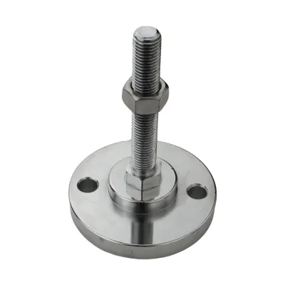 HL.42071 Heavy Duty Steel Leveling Feet with Rubber Pad for Furniture