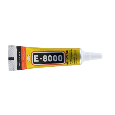 15ML Bulaien E8000 Liquid Glue Super Strong Multipurpose Adhesive Jewelry Crafts Crystal Rhinestone DIY Phone Screen Nail Gel