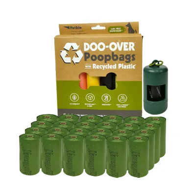 Wholesale Biodegradable Plastic Dog Waste Bags Convenient for Outdoor Walks and Hiking
