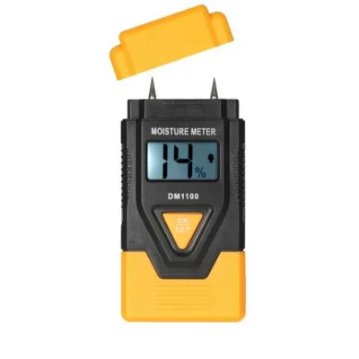 DM1100 LED Concrete Humidity Meter 3 in 1 Digital Wood Cardboard Mixed Soil Moisture MeterDetector Measuring Tool