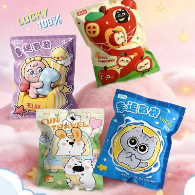 Cartoon Stationery Blind Bags High Quality Student Prizes Learning Supplies Set Children's Reward Surprise Gift Stationery Set