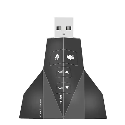 Available 3D 7.1 USB2.0 No Drive External External SOUND CARD