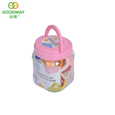 Plastic Cute Musical Baby Rattle Ringing Squeaky Toy Best gift Early Education Play Set