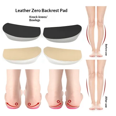 Stable Support Orthopedic O/X Leg Heel Adjustment Insole/Outward Inward Foot Orthopedic Heel Pad for Men Women Universal Season