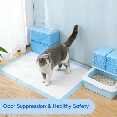 Disposable Non-Woven Flat Sheet Pet Pads Super Absorbent Waterproof All-Season Dog Training Mats