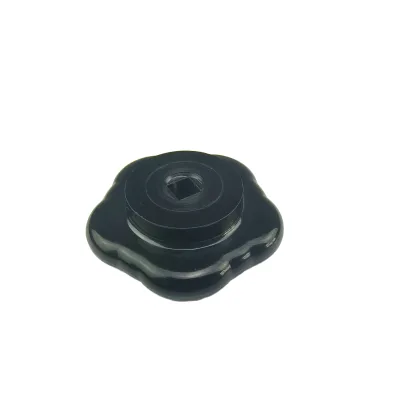 Star Lobe Bakelite Wing Knob Black Glossy Through Mechanical Manufacturer Wholesale Equipment Industrial Adjustable