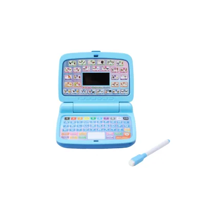 Hot Selling Mini Plastic Dual-Language Learning Machine LED Screen English Spanish Perfect Educational Toy for Kids' Early