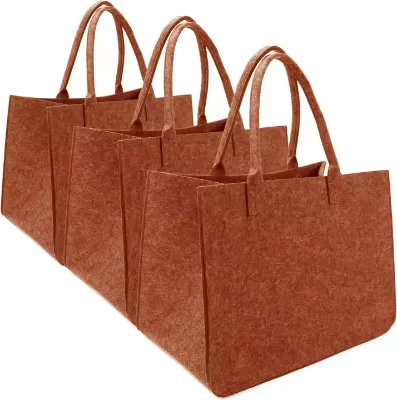 Large Capacity High Quality Outdoor Use Felt Storage Bag Strong and Durable Storage Bag for Daily Use