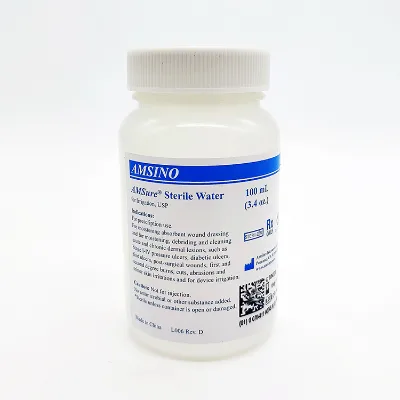 Amsino Other Medical Consumable Device Wound Irrigation 100ml Sterile Water for Eye Wash and Nose Wash