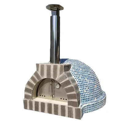 Energy Efficient Wood Burning Pizza Oven Quick Uniform Heat Heavy Duty Commercial Oven for Catering Business