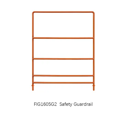 CMSafety Guardrails FIG1605G2 Iron Material Compatible with FIG1605L & FIG1605H Main Plates