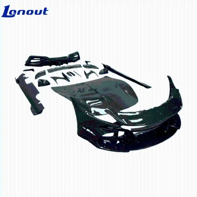 M SY All Carbon Fiber Tuning Body Kit for Ferrari Roma 2020+ Prepreg Carbon Fiber Aerodynamic for Roma Bumper Body Kit