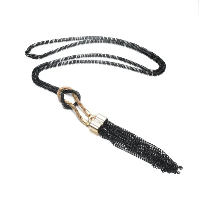 New High Quality Long Chain Necklace Rhinestones Pendant Fashion Necklace for Women