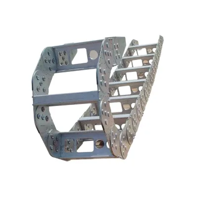 Fully Enclosed Steel-Aluminum Stainless Steel Tank Chain TL-Type Heavy-Duty Tow Chain Metal Guide