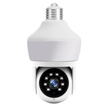Hot Selling 360° Degree Motion Detection Night Light E27 Bulb Light Smart WIFI Camera