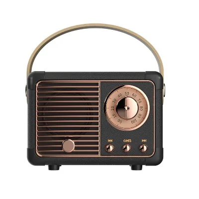Stylish wireless Speaker Retro Mini-Portable Audio Radio Wireless Manufacturer Speaker