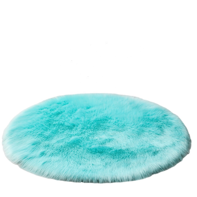 Rapid Water Absorption Faux Fur Rug Carpet Floor Waterproof Rugs and Round Area Rug