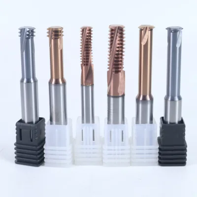 CNC Milling Cutters Full Thread Milling Cutters Tool Threads Cemented Carbide
