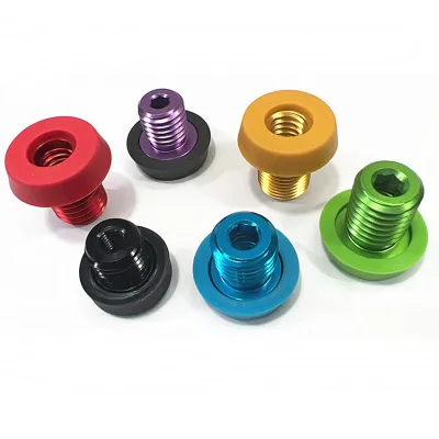 2026 New Arrival Various Aluminum Alloy and Rubber Pool Cue Bottom Plug