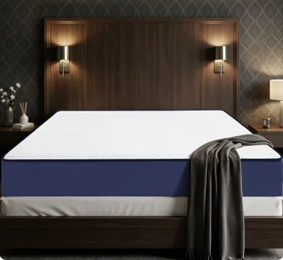 Latex Memory Foam Mattress with Multi-Layer Comfort, Hybrid Spring Mattress for Pressure Relief