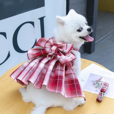 C&C New Design Selling Best Dog Dress Animals Pet Clothes Cute Cartoon Princess Dog Dress for Small Dog for Daily Life Birthday