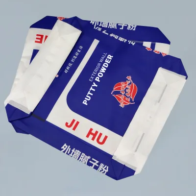 Square Base Robust PP Woven Valve Bag for Putty Powder and Concrete Bags Chemical Industrial Use ISO9001 Certified