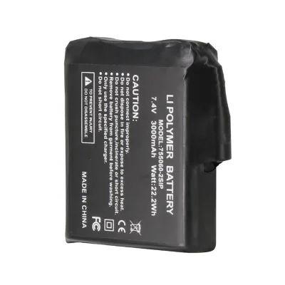 755060-2S 7.4V 3000mah Battery Optional Capacity Rechargeable Safety Lithium Ion Batteries for Heated Products