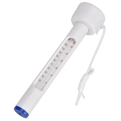 Premium Pool Thermometer Shatter Resistant With String for Outdoor and Indoor Swimming Pools and Spas