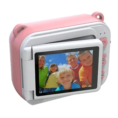 Hot-Selling Christmas Gift Kids Digital Camera 2.4in Hd Video Selfie Photography Camera Game Joy Kids Print Camera