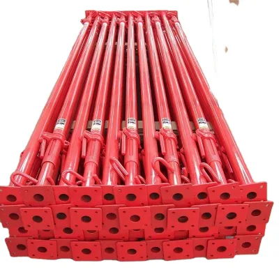High Strength Q235 Mild Steel Adjust Construct Prop Formwork Steel Support Scaffolding Adjustable Porp