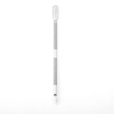 Double-ended Dual-Use Small Steel Pusher for Nail Art Dead Skin Removal Nail Polish Removal Filing-Nail Art Tools Model Steel