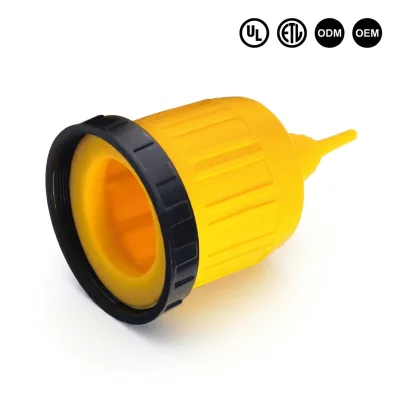 30A 125V Weatherproof Protective Cover for L5-30 Locking Plug, RV Camper Marine Power Cord Connector Boot