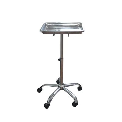 Hospital Stainless Steel Surgical Mechanical Mayo Table in Operating Room Medical Instrument Trolley for Sale