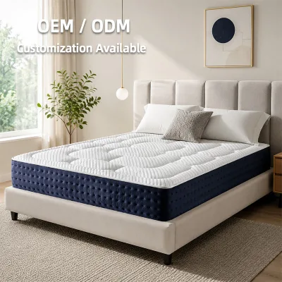 OEM Custom Logo Breathable Eco-Friendly Foam Mattress Removable Washable Cover Medium Firmness Hospital Hotel Use Bulk Purchase