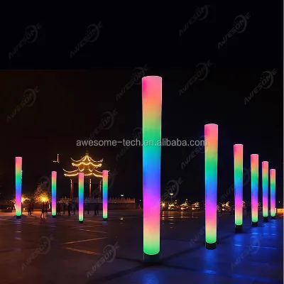 LED Light up Baton Wands Glow Foam Sticks for Rave Parties Weddings Birthdays Concerts Halloween Christmas Party Favors