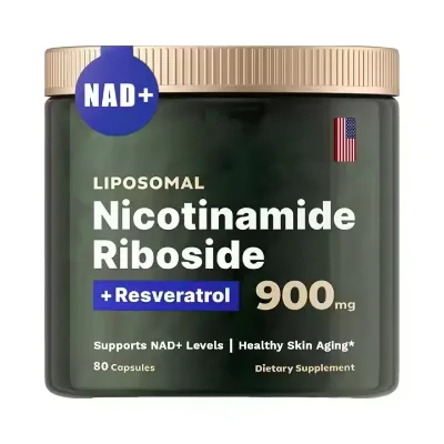 Factory Wholesale NAD Supplement Antioxidant Whitening and Skin Repair Nicotinamide Powder Capsule for Adults