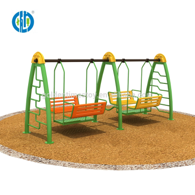 Wholesale Colorful Design Interesting Children Playground Outdoor Garden Swing Series