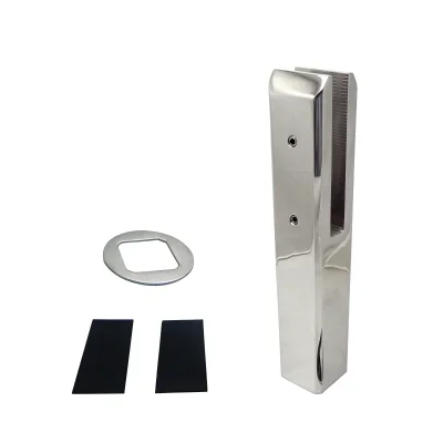 Stainless Steel Square Swimming Pool Spigot for Deck Railings/Handrails and Porch Railings/Handrails
