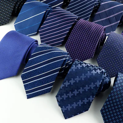 Silk tie, men's formal dress, business occupation, pre-marital work dress, mulberry silk, 8cm tie