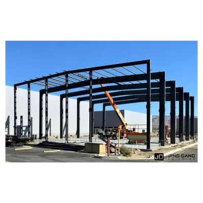 Pre Engineered Light Steel Workshop Warehouse Wall Panels with Welding & Cutting Services Tekla Model Design for Steel Structure