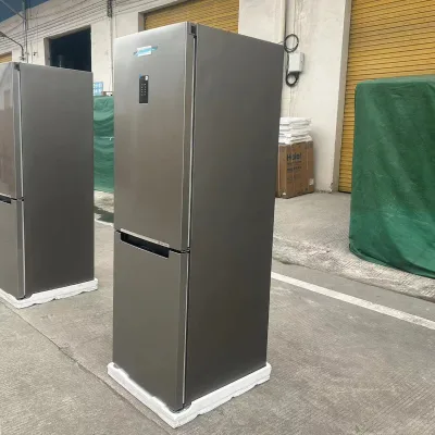 Intelligent Inverter Refrigerator 2-door Frost-free Large Capacity Stainless Steel Multifunctional Refrigerator