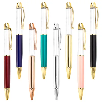 Hot Selling Empty Tube Promotional Pen Metal Ballpoint Pen Bigger Size Fat Empty DIY Pen