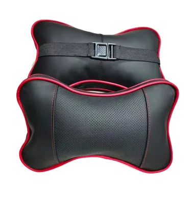 High-End PU Leather Car Headrests & Backrests Manufacturer Direct Sales Interior Seat Cushions & Pillow
