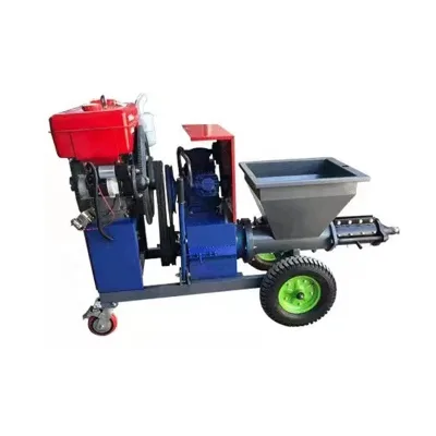 Diesel Model Concrete Mortar Spraying Machine Automatic Mortar Sprayer for Construction