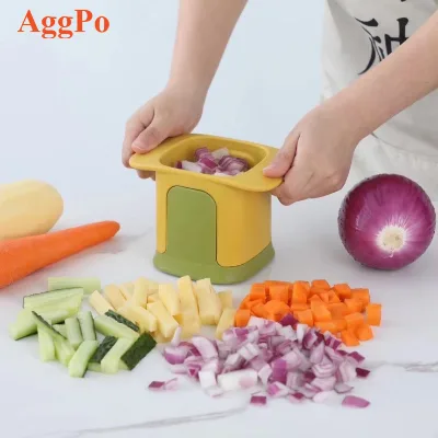Vegetable Chopper Manual Slicer Cutter Dicer for Potato Onion Carrot Cucumber Kitchen Tool