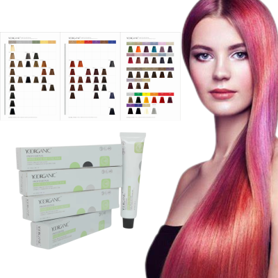 Hot Sale Colorful Hair Dye Coloring Natural Black Hair Color Black Blue Pink Silver Dye Styling