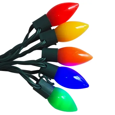 HOT SALE Waterproof RGB C9 Christmas Led String Light with 8 Model Function