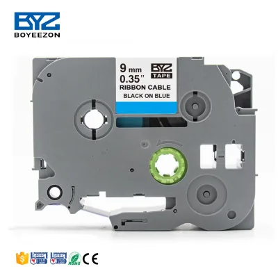 Free Sample Compatible Brother Strong Adhesive Label Tape Tze S521 9mm Label Maker Tape Replacement for Brother